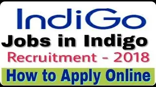 Jobs in Indigo II Private Jobs 2018 II How to Apply Online II Learn Technical