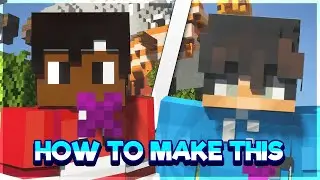 How to make a Minecraft Thumbnail... (2021)