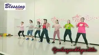 YANG PENTING HAPPY ZUMBA DANCE | JE CHOREO | JECLASS BLESSING STUDIO KUDUS