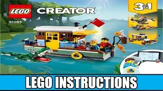 LEGO Instructions - Creator - 31093 - Riverside Houseboat