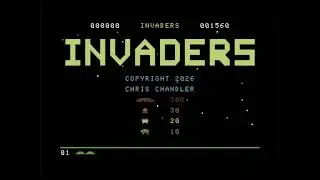 C64 Crack : Invaders +1D by Excess, Hokuto Force!  10 January 2026!