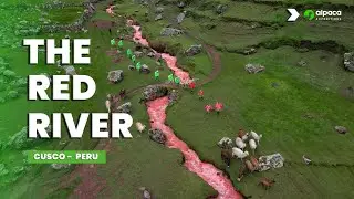 Did you know there's a red river in Cusco, Peru?