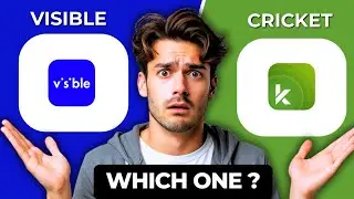 Сравнение Visible и Cricket 2026 | Лучший поставщик предоплаченной беспроводной связи?