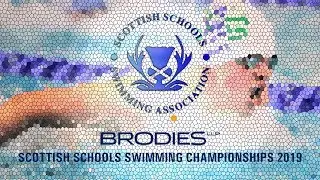 Brodies Scottish Schools Swimming Championships 2019  - Session 1