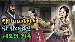 쌀 100가마니에 '백정 소굴'로 팔려간 여인... 첫날밤 남편의 반전 행동 |야담·민담·전설·설화·옛날이야기·야사·오디오북