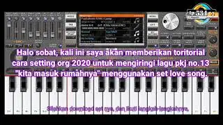 Tutorial setting org 2020 untuk mengiringi lagu PKJ no.13