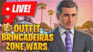 🔴SORTEIO, OUTFIT, ZONE | JOGANDO COM INSCRITOS | LIVE FORTNITE AO VIVO