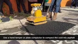 Fiber Reinforced All Weather Cold Mix Asphalt @ Jalan Bukit Cherakah, Selangor Darul Ehsan
