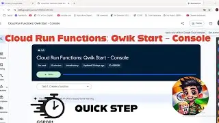 Cloud Run Functions: Qwik Start - Console Easiest 100% WORKING #GSP081 #qwiklabsarcade2026