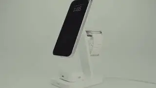 mophie snap+ 3-in-1 wireless charge stand with Qi2