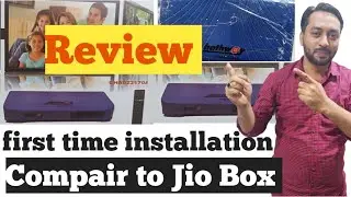 Hathway Setup box model no CHA022170A Review II First time installation, Picture Quality, Compair