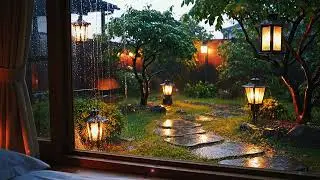 Calming Piano Rain Sounds | Restorative Sleep Soundtrack | For Rest, Peace and Calm
