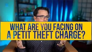 What Am I Facing on a Petit Theft Charge?