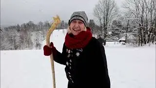 Czechs in period costumes take to the slopes on wooden skis