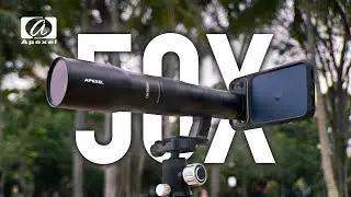 Apexel TeleCular 50x Telephoto Lens + iPhone 17 Pro Max