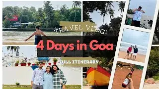 GOA Vlog | Goa Full Itinerary | Goa Tourist Places | Crazy Friends Trip🤪❤️