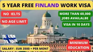 Финская рабочая виза | Как получить разрешение на работу в Финляндии? Полный процесс шаг за шагом | Высокая зарплата
