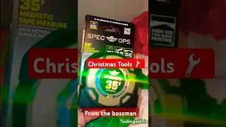 Christmas Tools.. From The Bossman #handtools #christmasgift #midwest #specops #toughbuilt #newtools