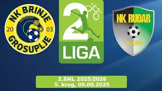 NK BRINJE GROSUPLJE : NK RUDAR VELENJE