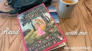 Read With Me at a Cozy Café ☕🌿 | The Forest of Enchantments | Slow Reading Vlog