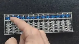 Crystal Abacus - soroban z kryształami Svarowskiego