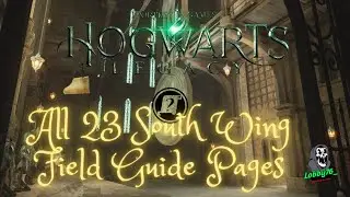 Hogwarts Legacy How to get All South Wing Field Guide Pages All Locations