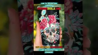 Floral skull tumbler, gothic skull cup mug, skull travel tumbler fire skull mug tumbler Halloween