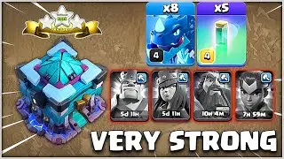 Best TH13 No Heroes Attack Strategy (2024) Very Strong 3 Star Th13 in Without Heroes