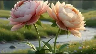 Peaceful Fantasy Flowers in Nature | Relaxing Cinematic Scenery for Mind & Soul @mindscape8