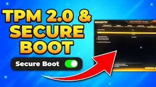 Как включить TPM 2.0 и безопасную загрузку на материнской плате Gigabyte &mdash; Windows 11