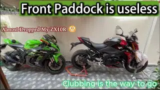 Why You Should NEVER Use a Front Paddock Stand-Alone! | Real Rider Garage Guide 🔧