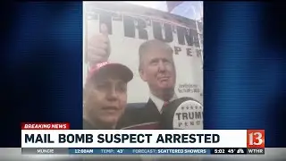 Mail bomb suspect arrested