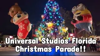 Universal Studios Florida - Christmas Parade - Merry Christmas!!