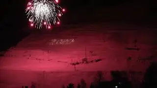 Neujahrsfackelabfahrt in Savognin 2020