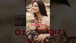 Top 10 Turkish Actresses 2024 | #turkish #shorts