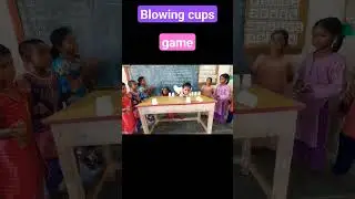 blowing cups #game #joy #fun #challenge #kidsgames #funnygames