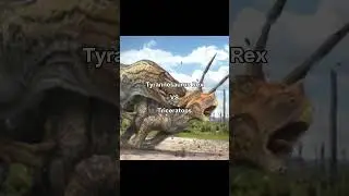 Which one is more iconic?? #dinosaur #prehistoric #extinct #trex #triceratops