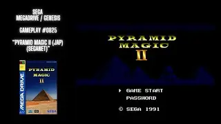Pyramid Magic II (JAP) (SegaNet) (Megadrive / Gameplay #0825)
