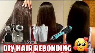 Best Product for Hair Rebonding /Self-hair Rebonding/ #DIY #Shiseido #Japan #BestRebondingProduct