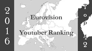 Youtube's Ranking - Eurovision 2016