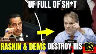 LIVE RWD RASKIN DESTROYS NEWT GINGRICH JIM JORDAN CLOWN SHOW JUDICIARY HEARING