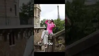 Imagine you come to secret place with a view to Eiffel Tower in Paris but it's full of bloggers