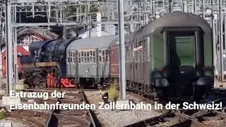 DLM BR 52.8 mit Wegmann Wagen abfahrt in Winterthur