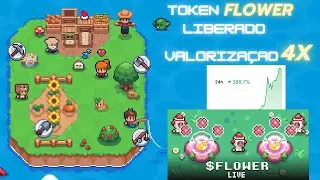 Token Flower Lan&ccedil;ado com 400% de Valoriza&ccedil;&atilde;o!!! SunflowerLand