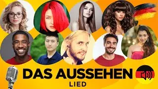 Das Aussehen Lied mit TEXT | Wie sehe ich aus SONG | What do you look like? German Song