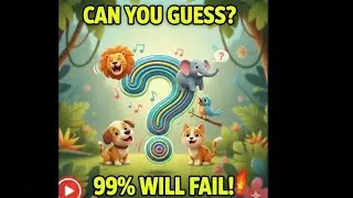 Only 1% Can Identify All These Animals! Are You a Genius? 🧠😱🏆 99% people failed#quiz #brain #test