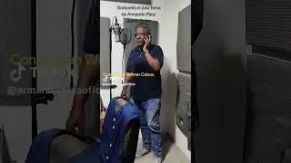 Wilmer Cobos y Armando P&aacute;ez grabando Quiero So&ntilde;ar el Segundo Tema del Salsero Venezolano