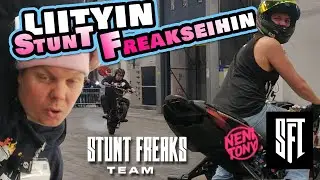 Liityin Stunt Freakseihin MP-Messuilla