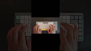 Nuphy Air75 V2 QMK/VIA #asmr #keyboard #asmrsounds #mechanicalkeyboard  #homeoffice #typing #nuphy