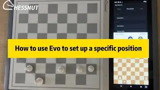 How to use Evo to set up a specific position#chessnut #chessnutevo #chessnutpro #chessnutair